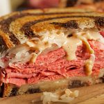 Hot Corned Beef and Pastrami Melt