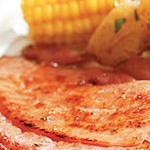 Apricot Cinnamon Ham Steak
